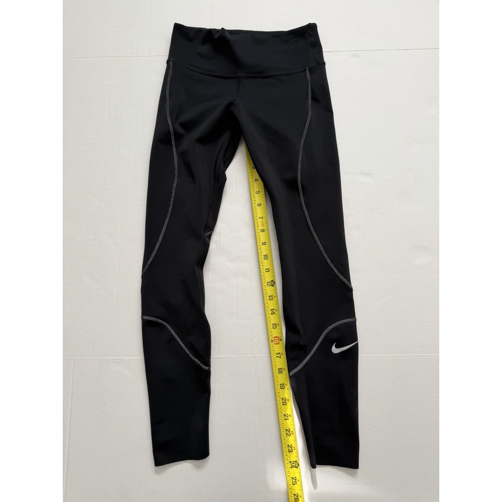 Nike epic luxe leggings small Black Women's Reflective Compression - Picture 3 of 12